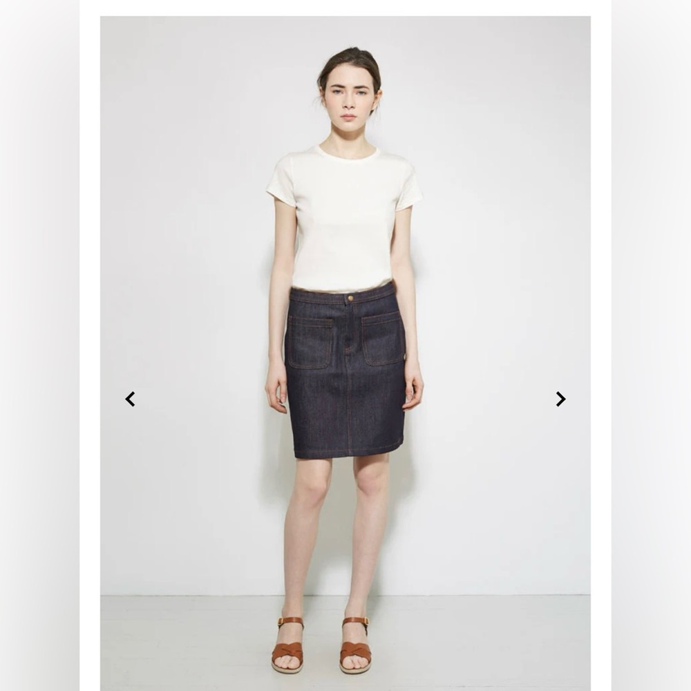 APC denim skirt